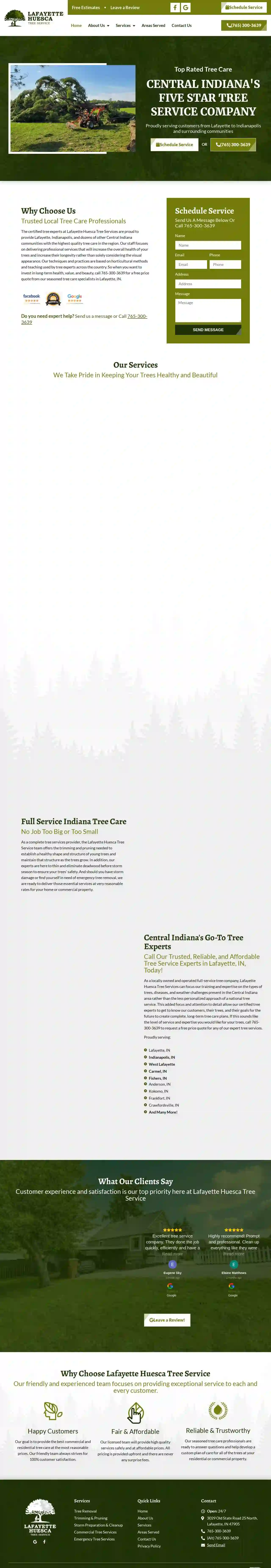 Lafayette Huesca Tree Services