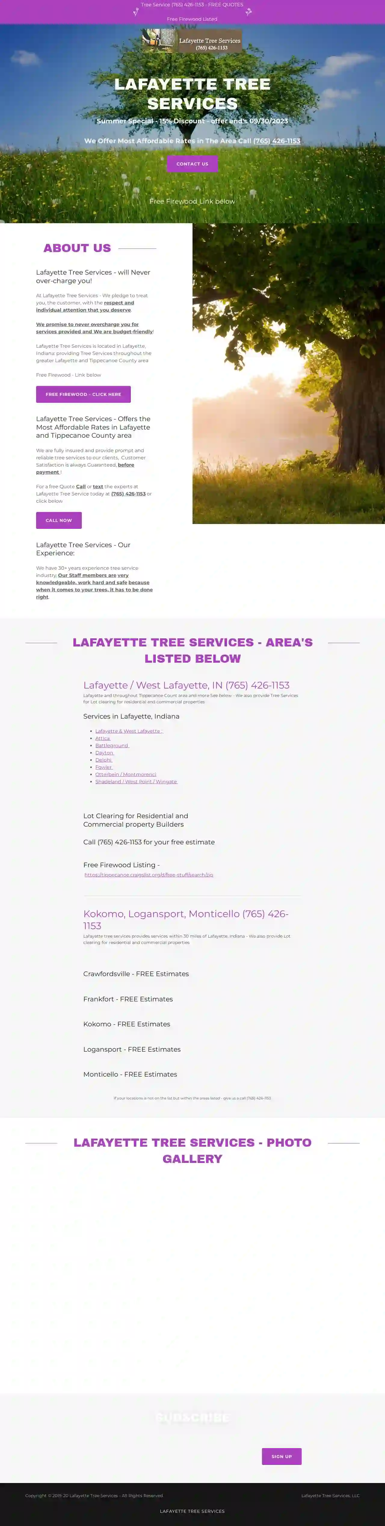 Lafayette Tree Service