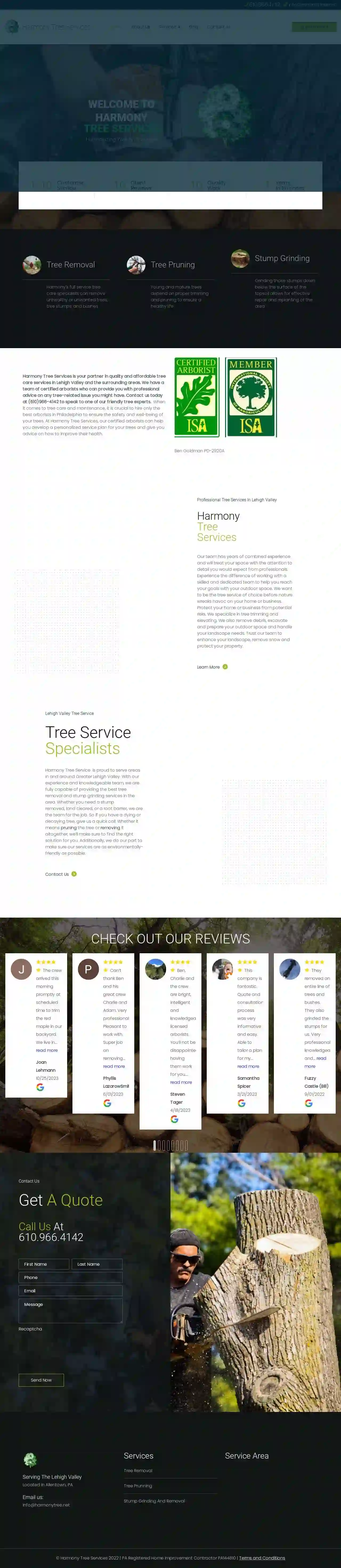 Harmony Tree Services