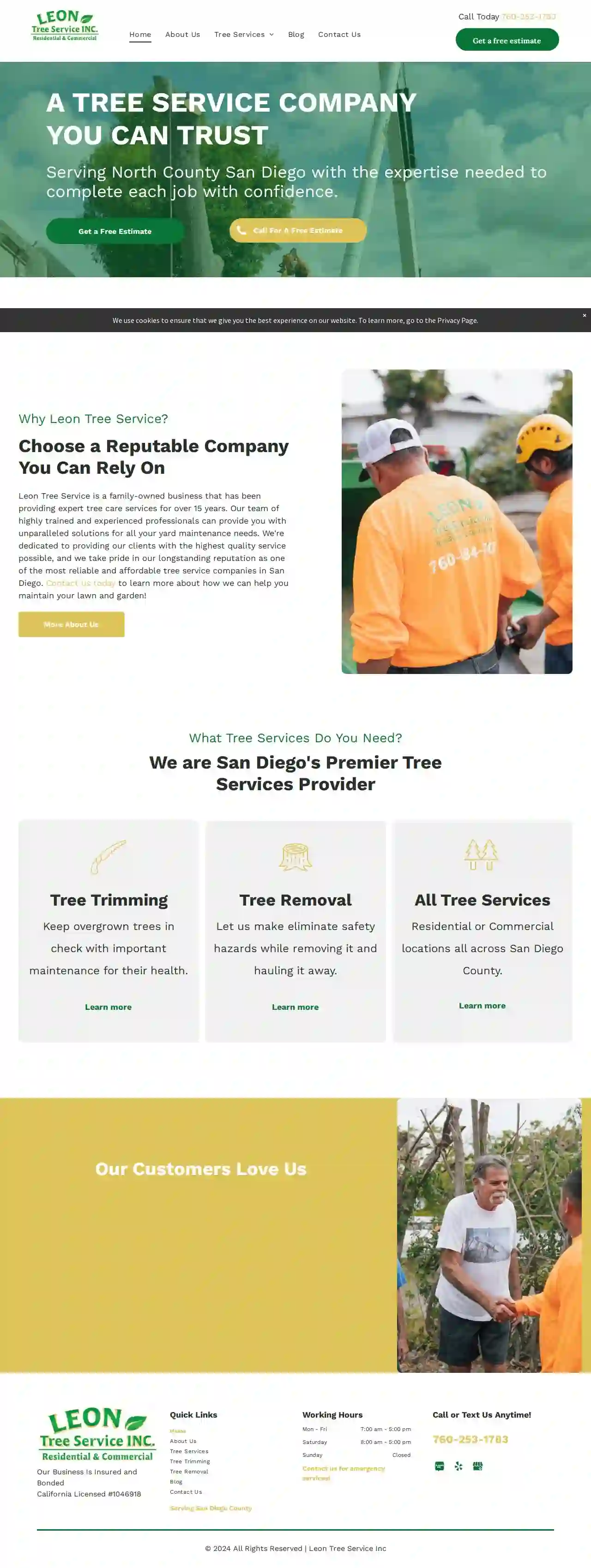 Leon Tree Service inc