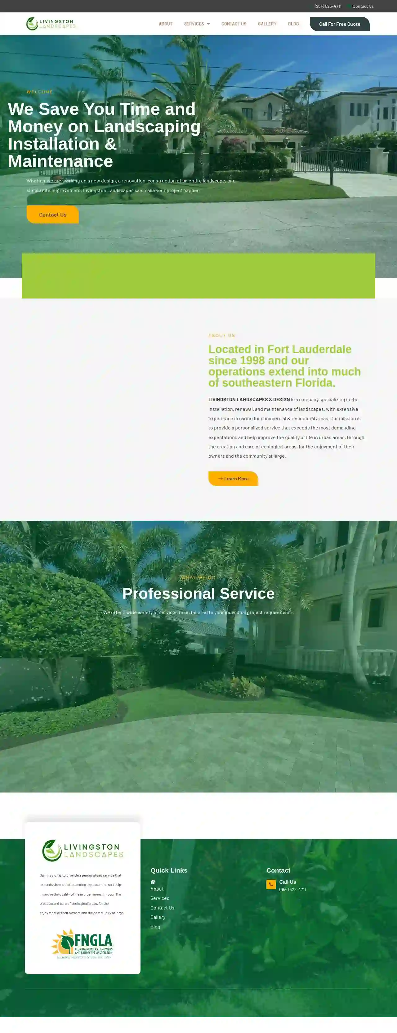 Livingston Landscapes & Design | Maintenance Services