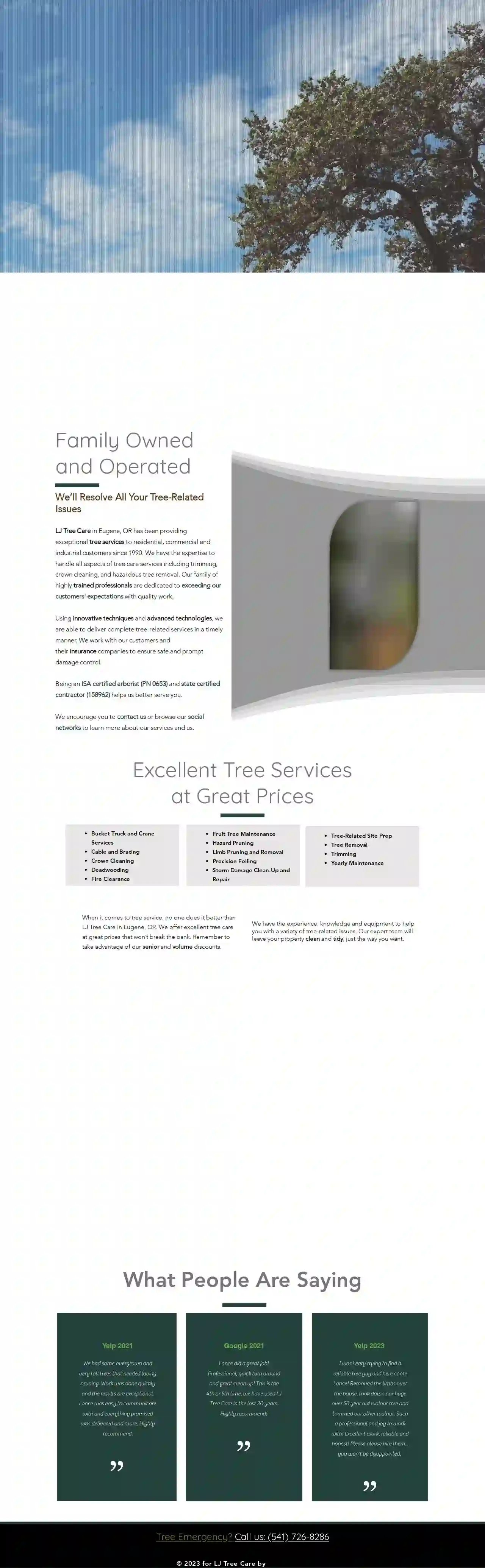 LJ Tree Care LLC