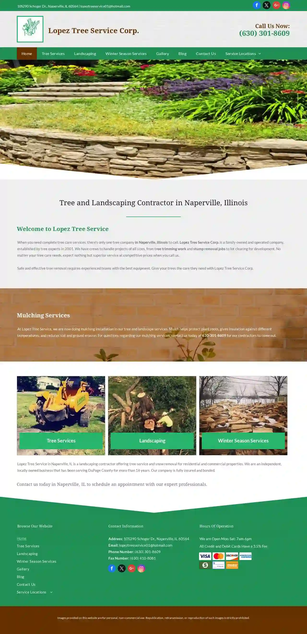 Lopez Tree Service Corp.