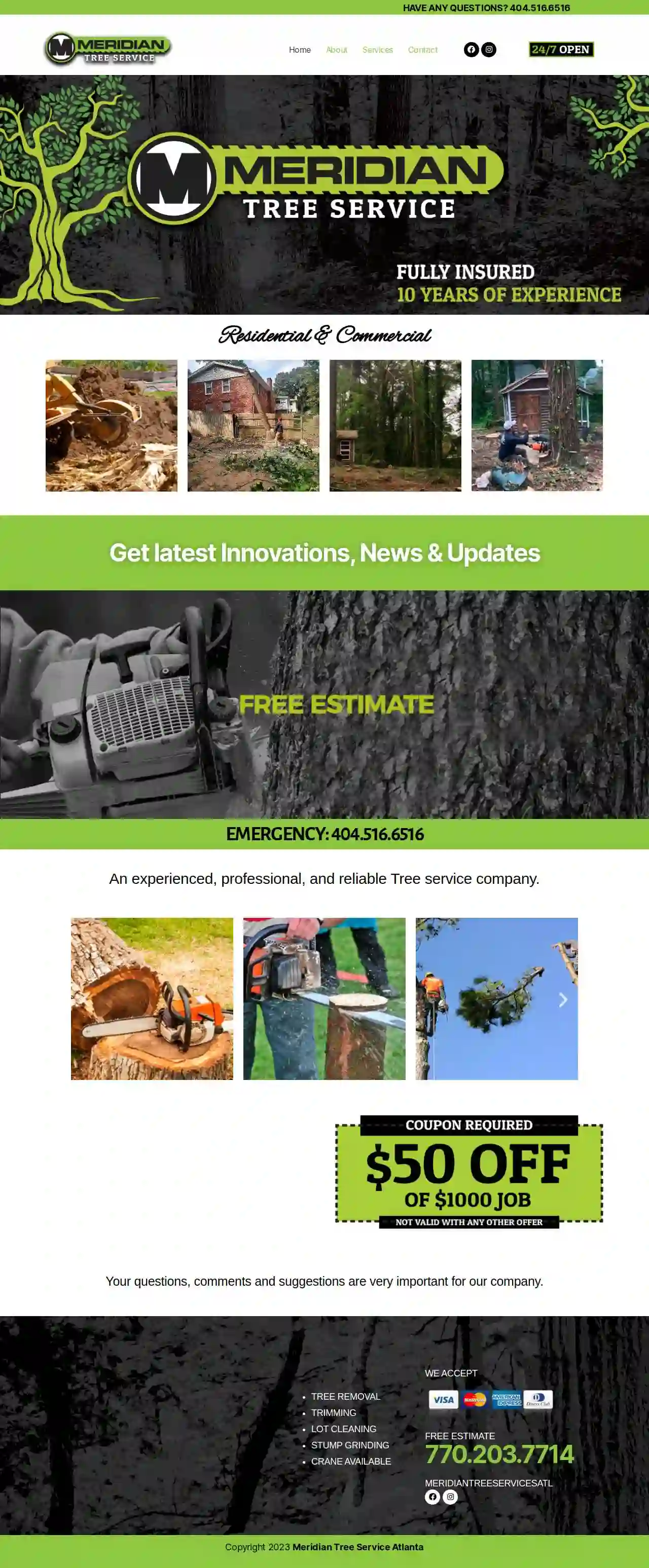 Meridian Tree Service Atl