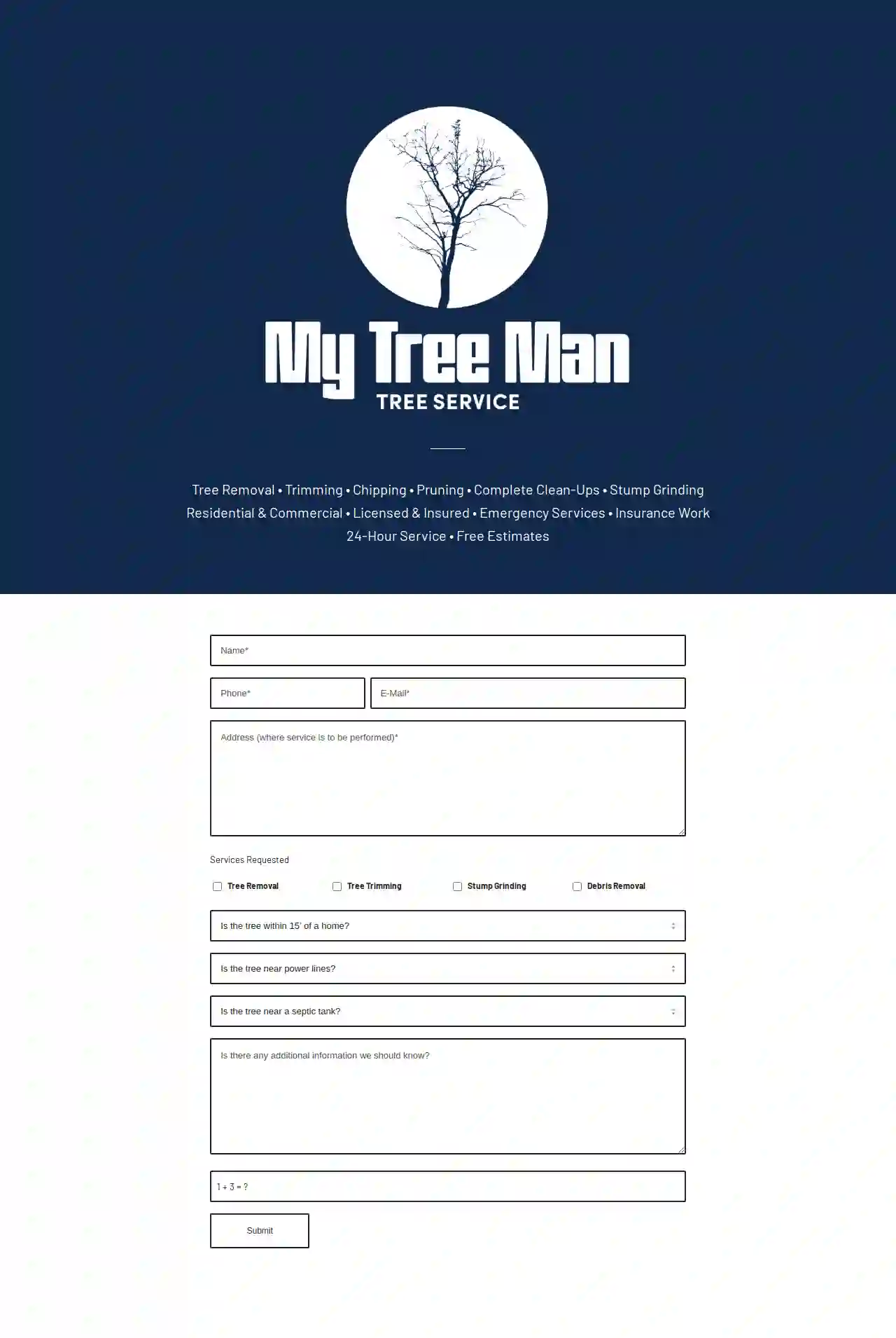 Mytreeman-Tree-Service