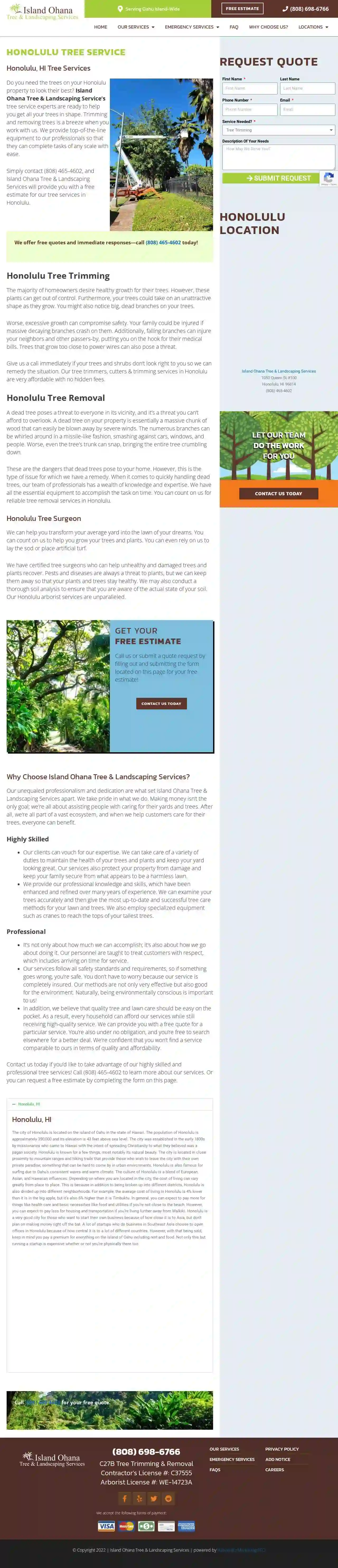 Island Ohana Tree & Landscaping Services