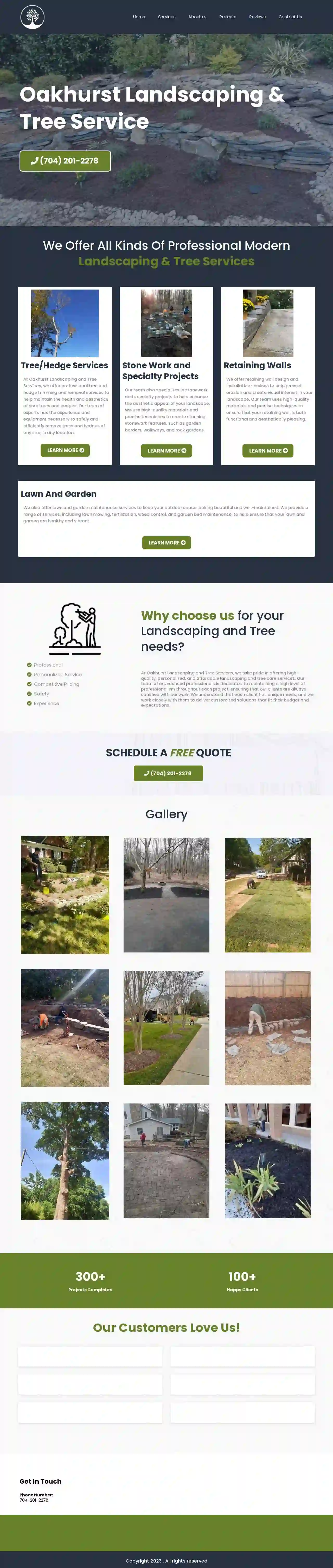 Oakhurst Landscaping and Tree Service