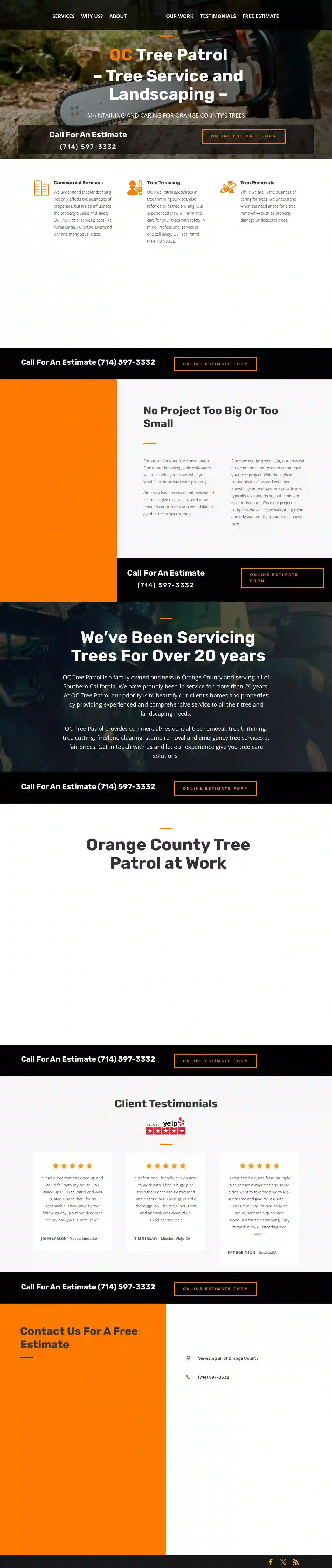 Orange County Tree Patrol Inc