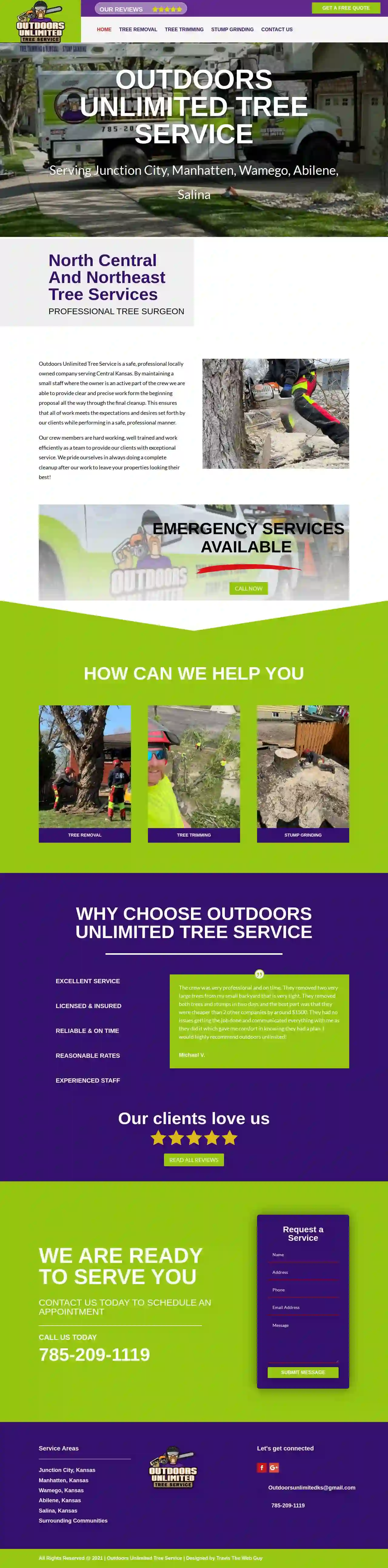 Outdoors Unlimited Tree Service