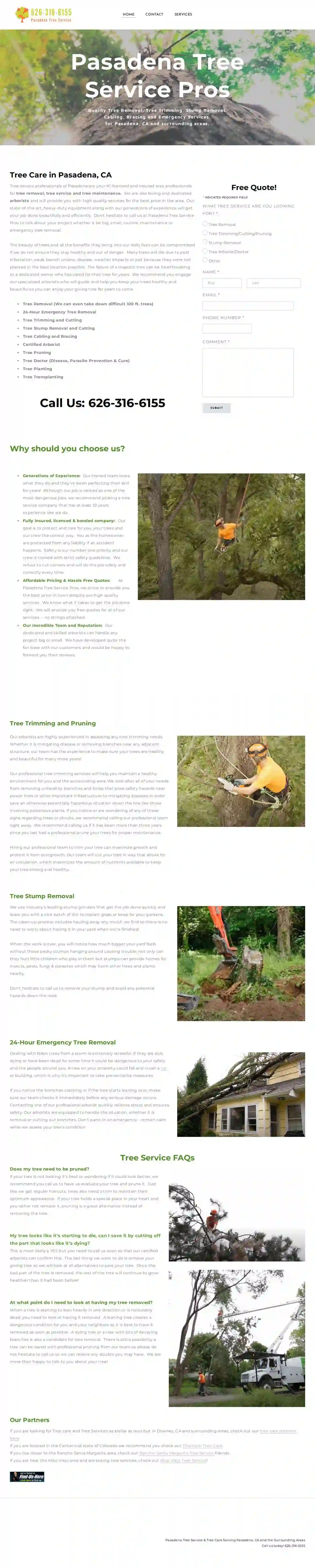 Pasadena Tree Service Pros