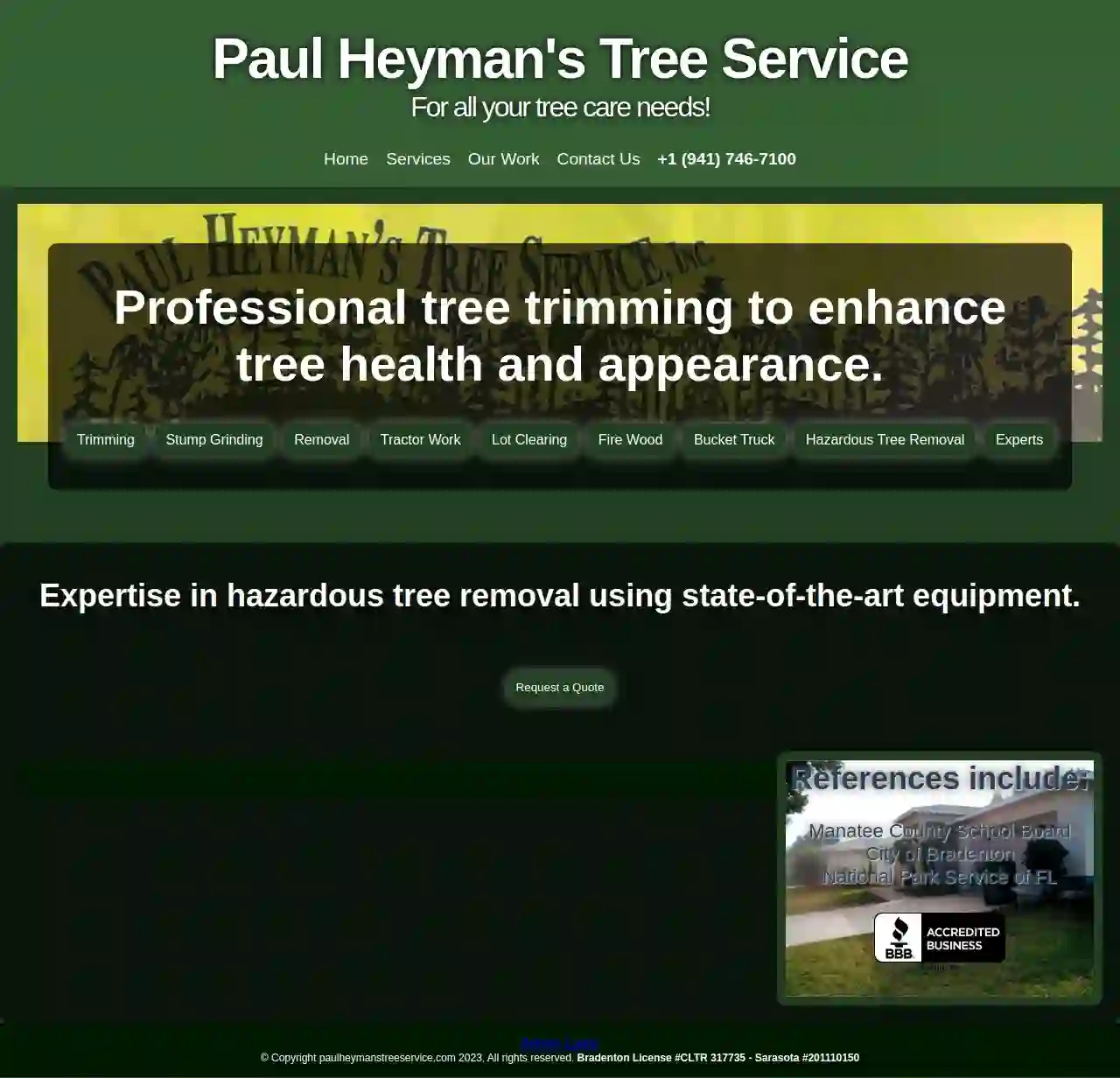 Paul Heyman's Tree Service Inc