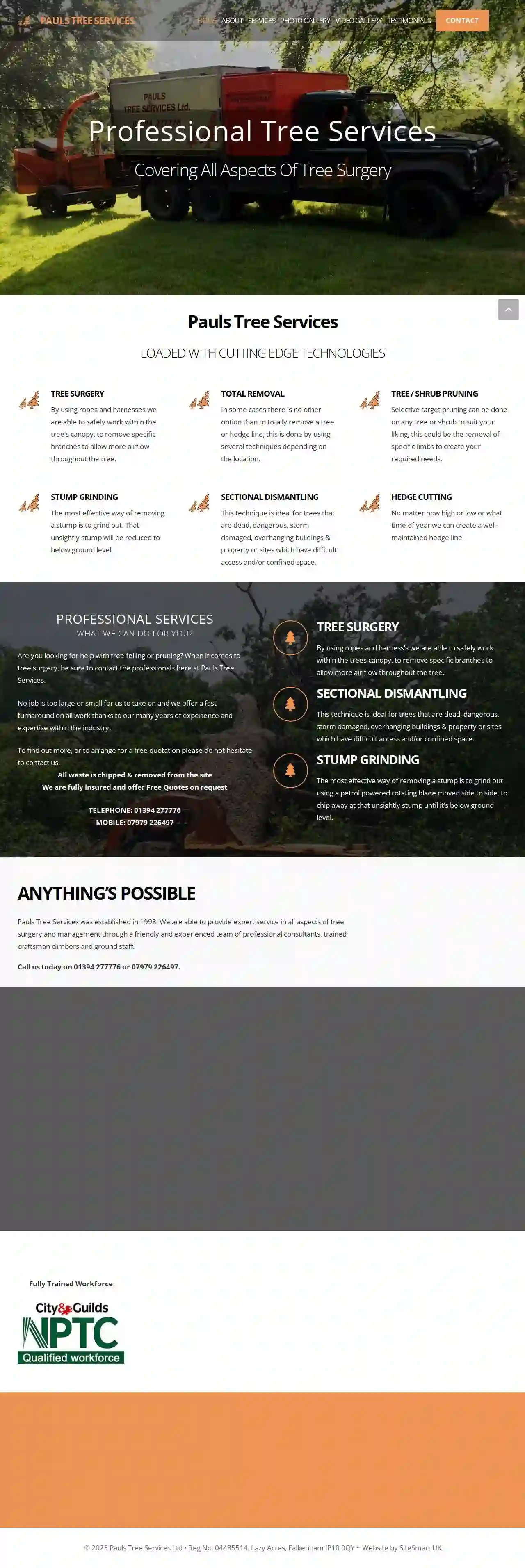 Pauls Tree Services