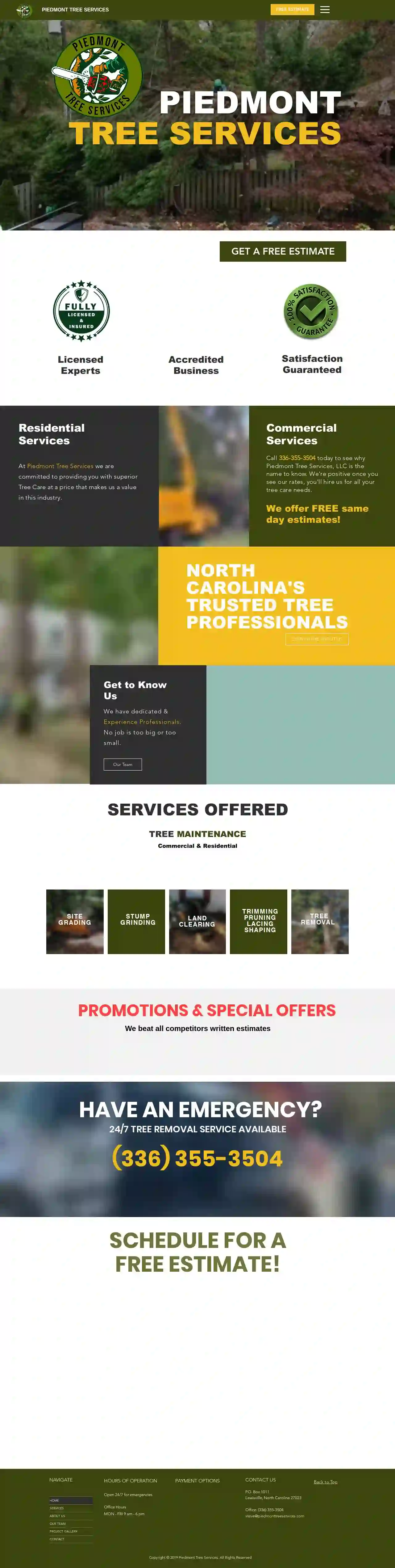 Piedmont Tree Services