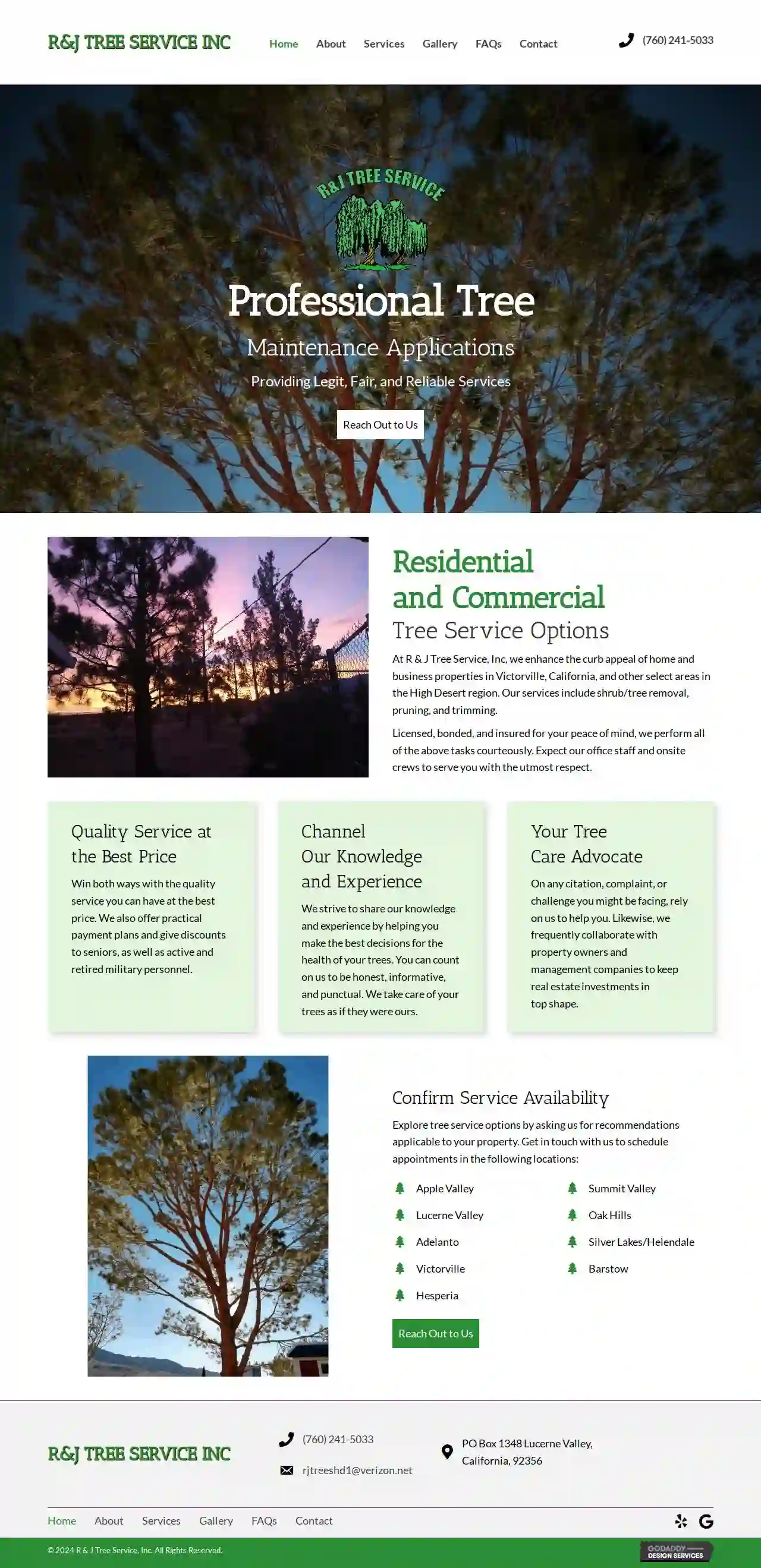 R & J Tree Service, Inc