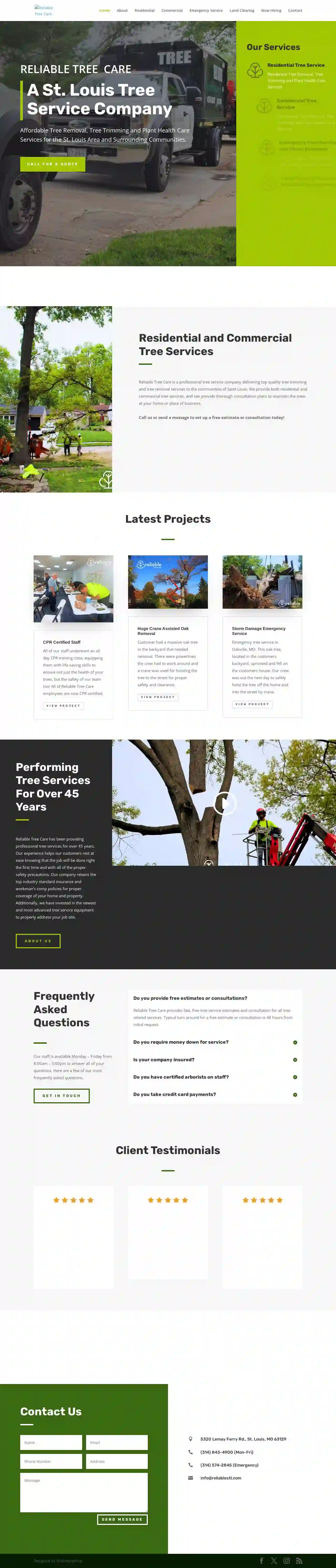 Reliable Tree Care and Removal