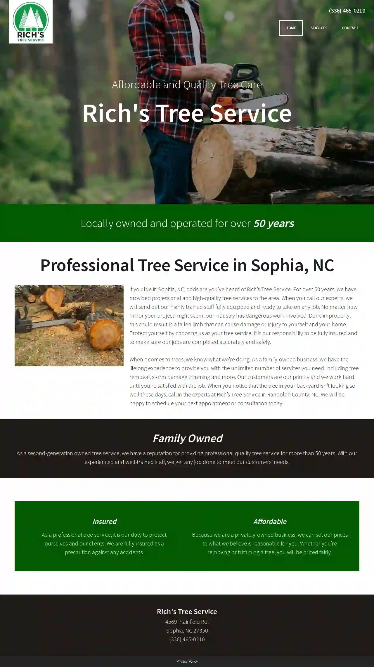 Rich’s Tree Service LLC