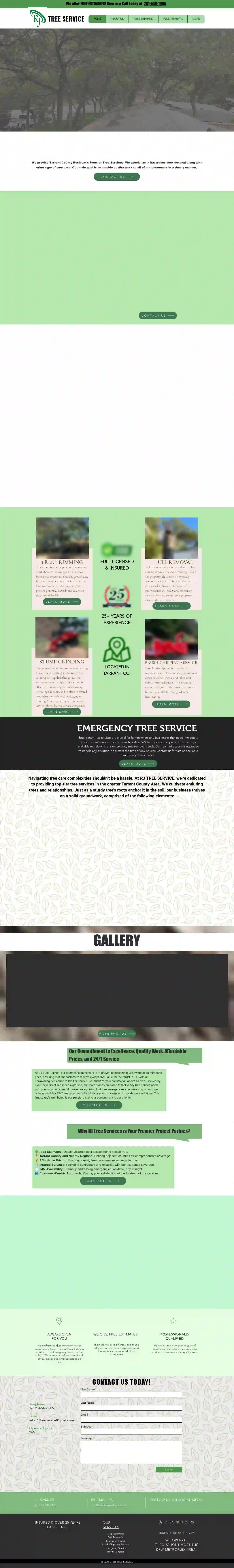 RJ Tree Service