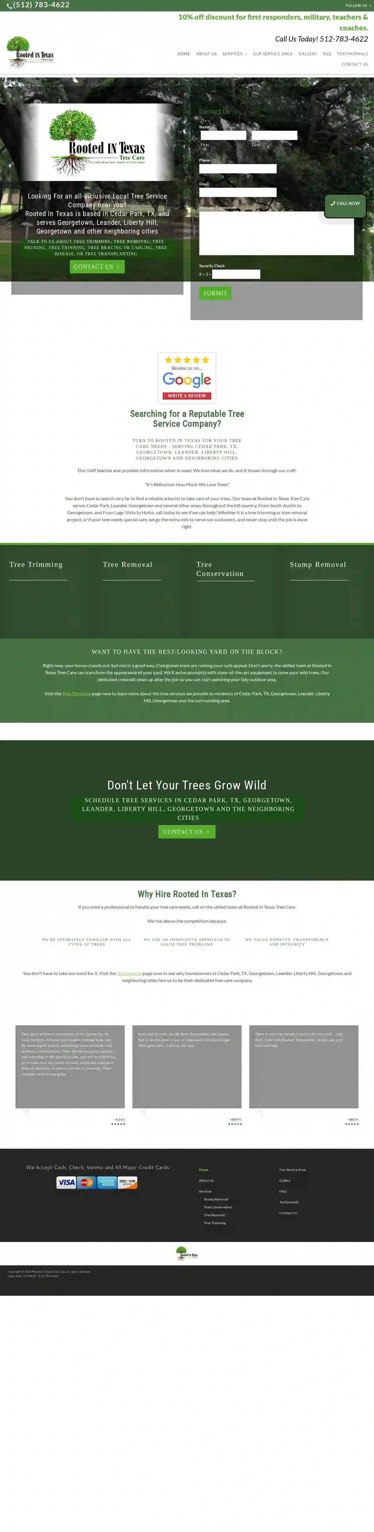 Rooted In Texas Tree Care