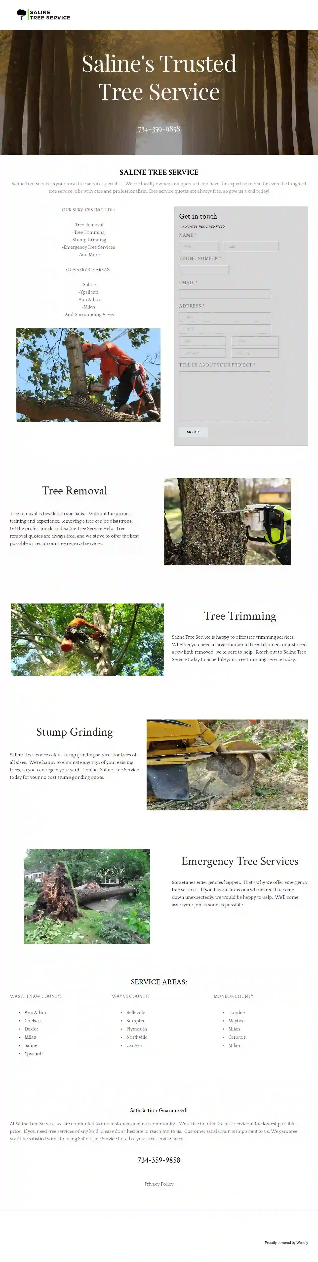 Saline Tree Service