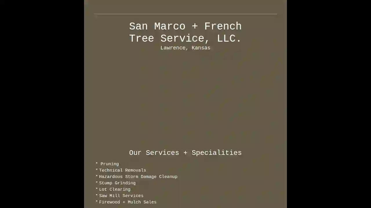 San Marco + French Tree Service, LLC.