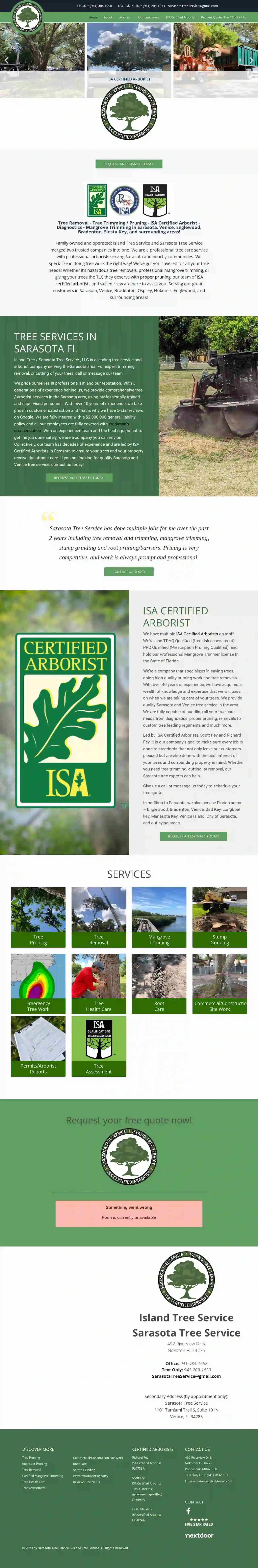 Island Tree Service - Sarasota Tree Service