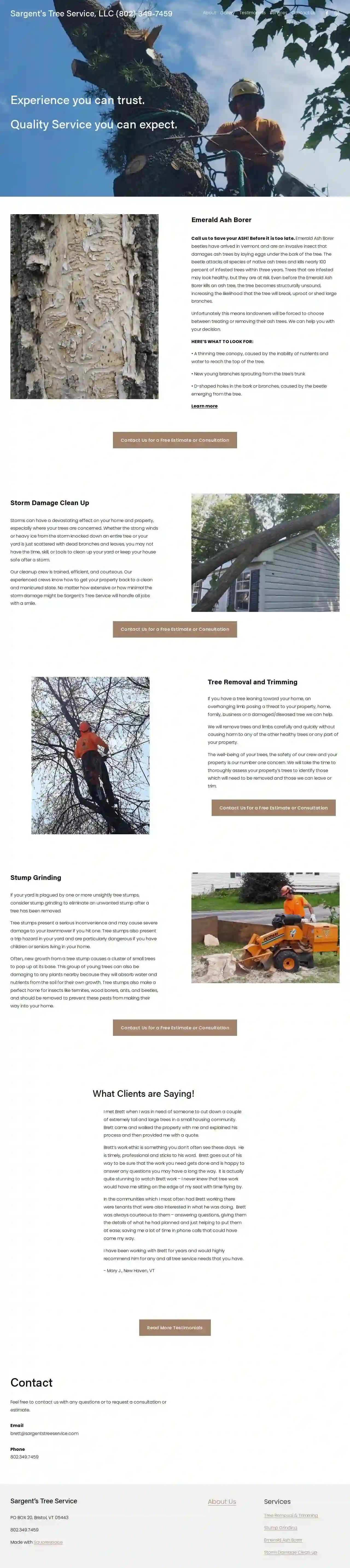 Sargents Tree Service