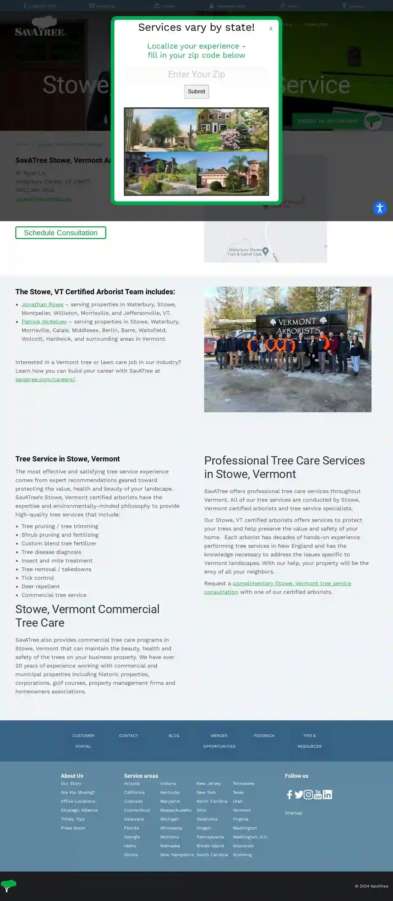 Vermont Arborists - SavATree