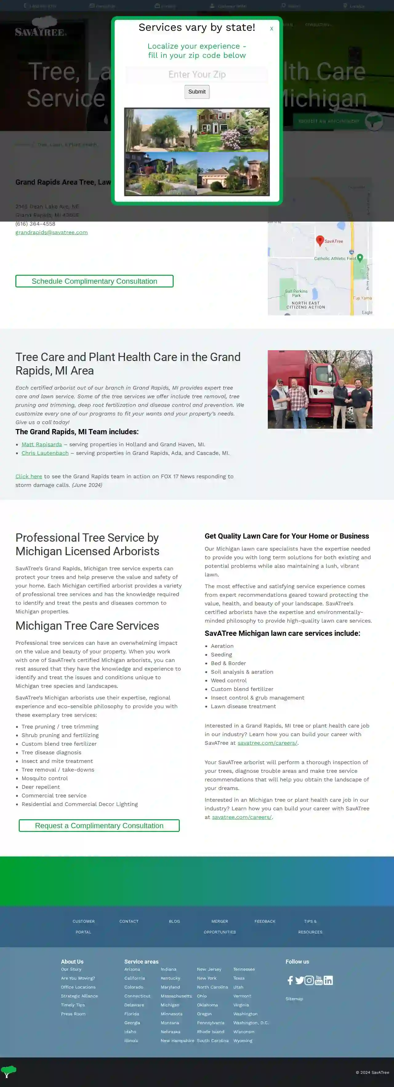 West Michigan Tree Services - SavATree