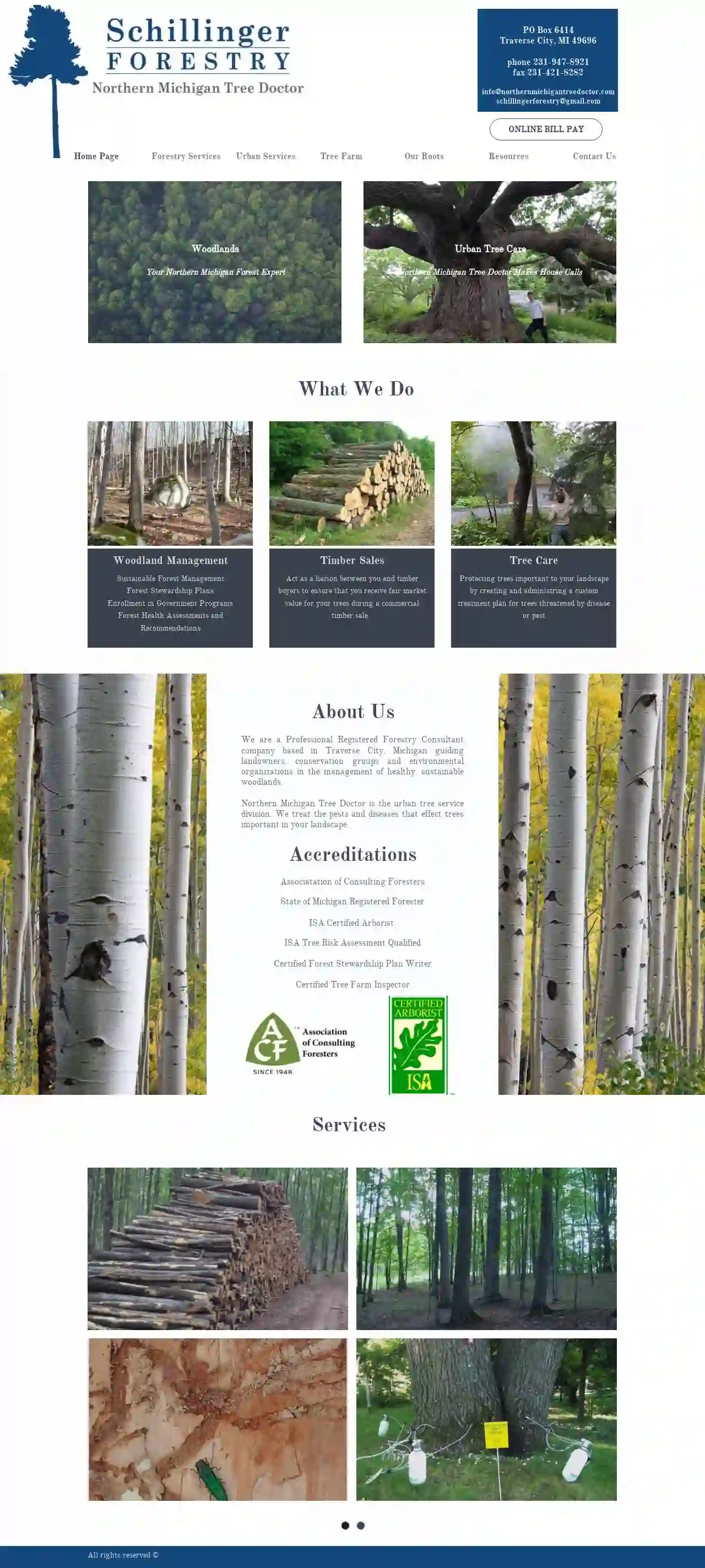 Schillinger Forestry / Northern Michigan Tree Doctor