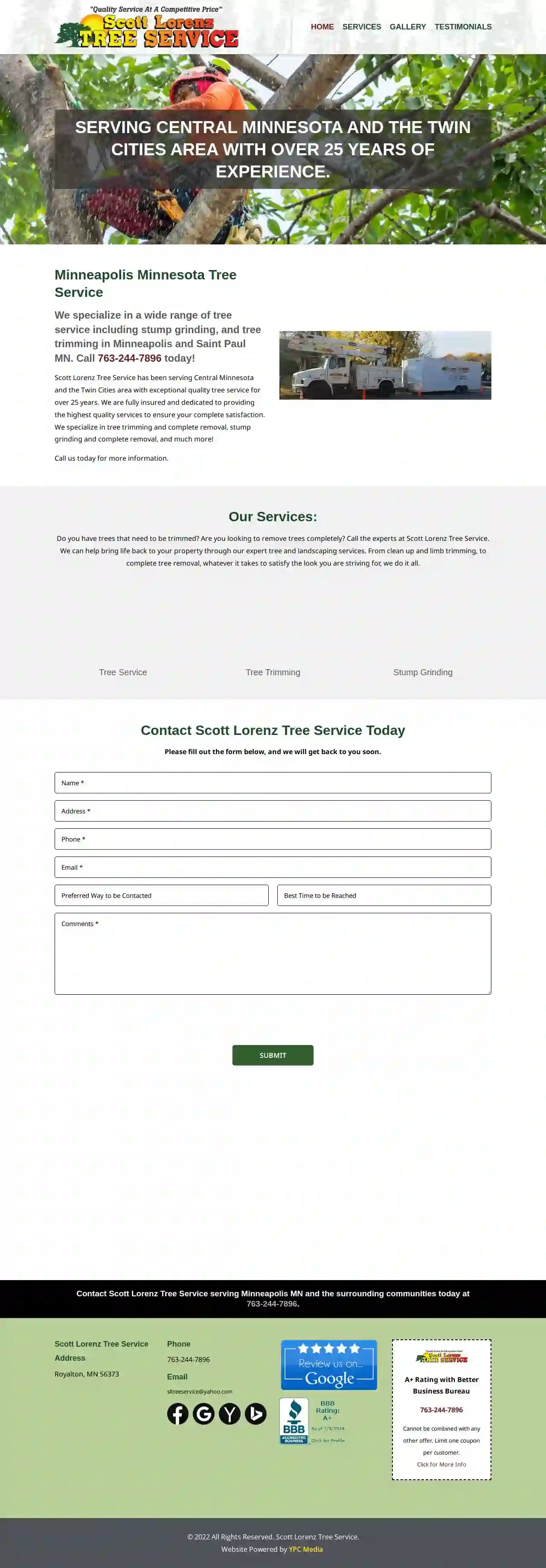 Scott Lorenz Tree Service