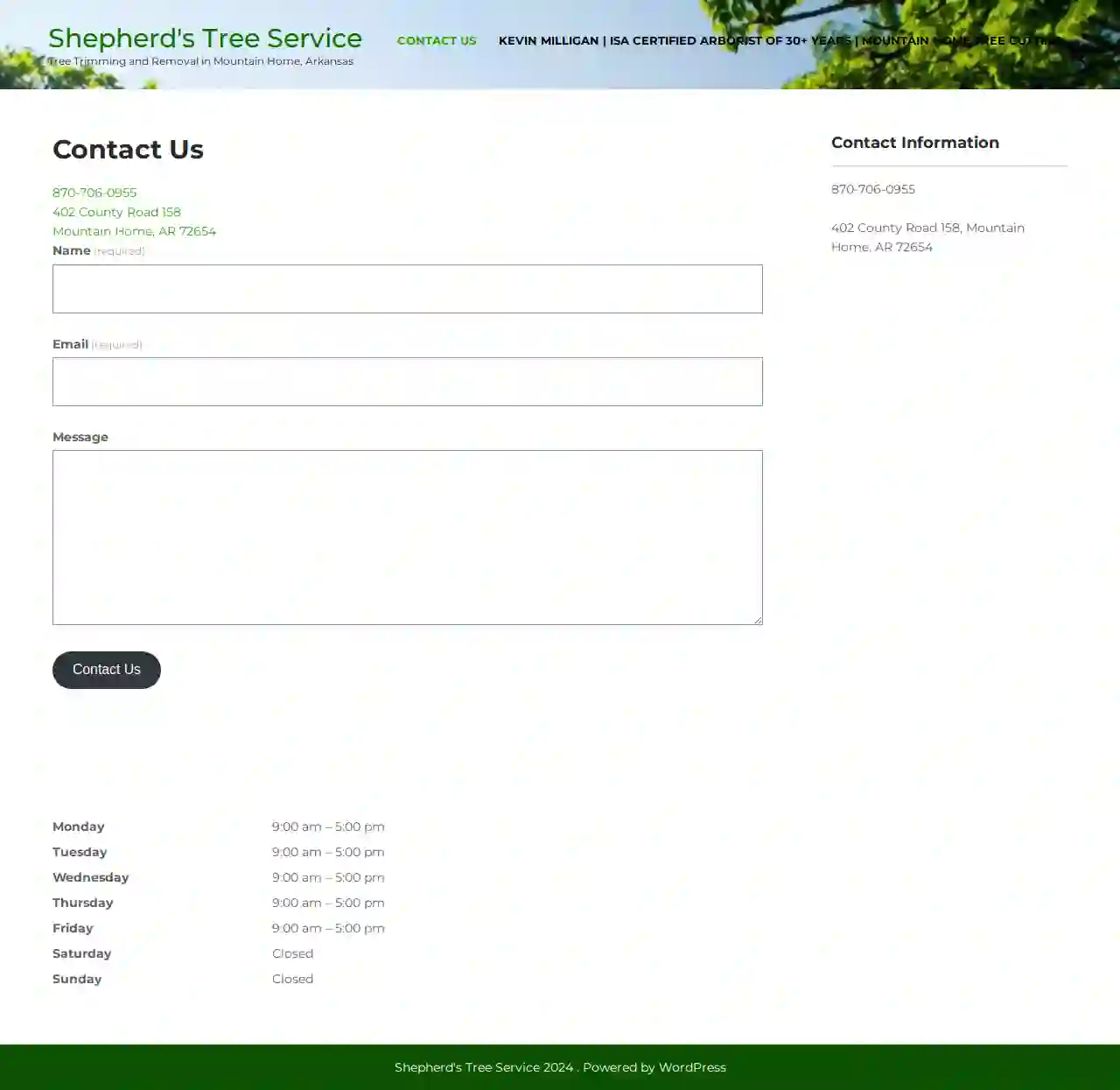 Shepherds Tree Service - Tree Removal, Professional Tree Trimming Service