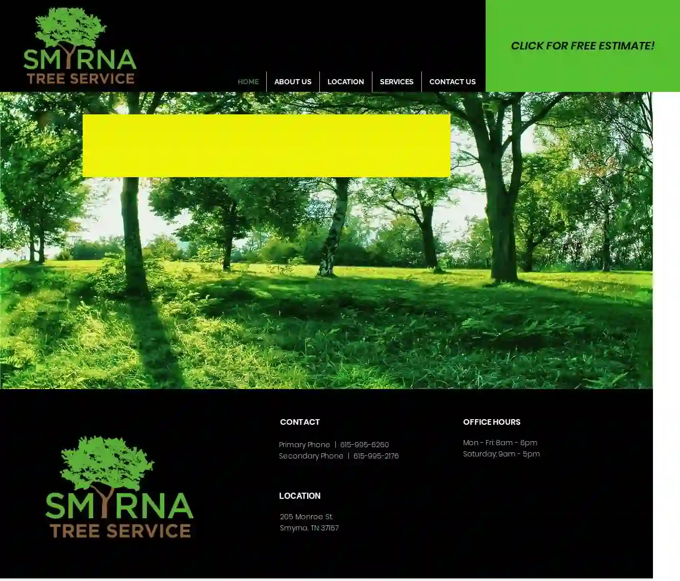 Smyrna Tree Service TN