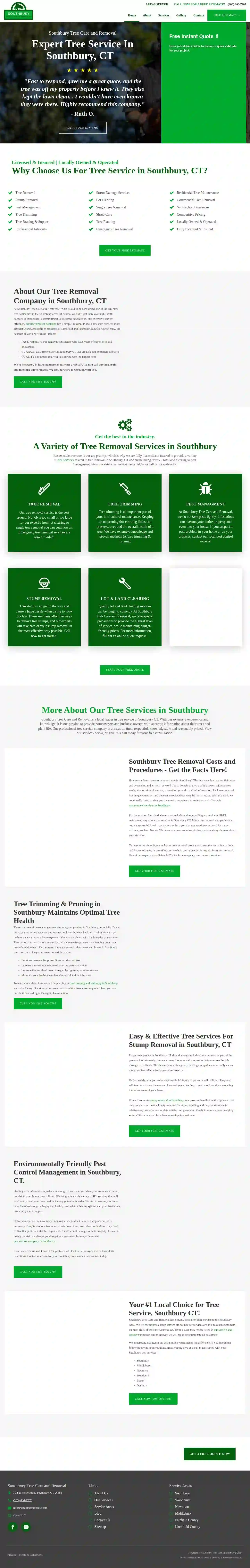 Southbury Tree Care and Removal