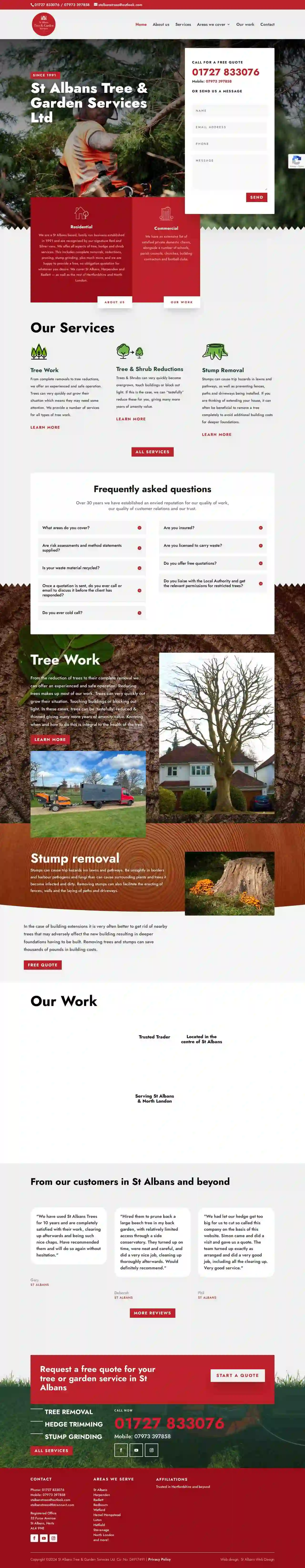 St Albans Tree & Garden Service