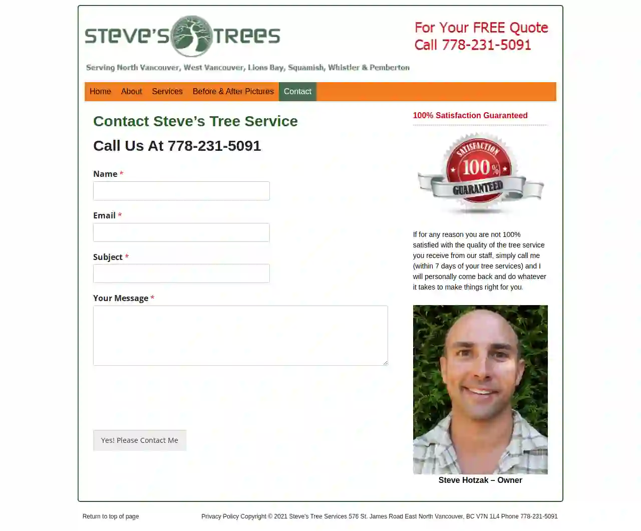 Steve's Tree Services