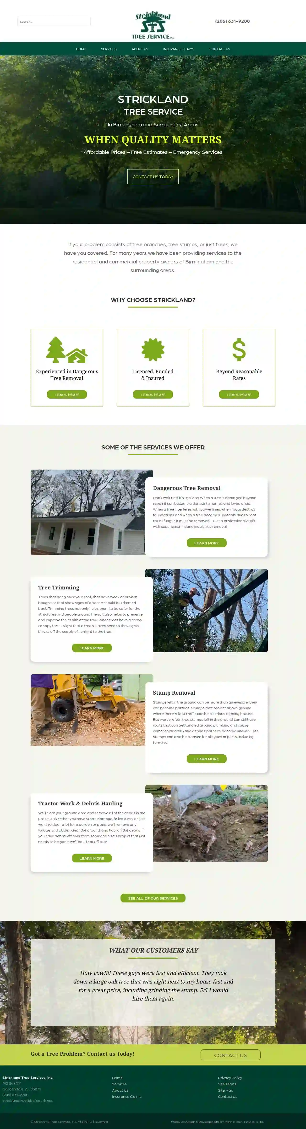 Strickland Tree Service