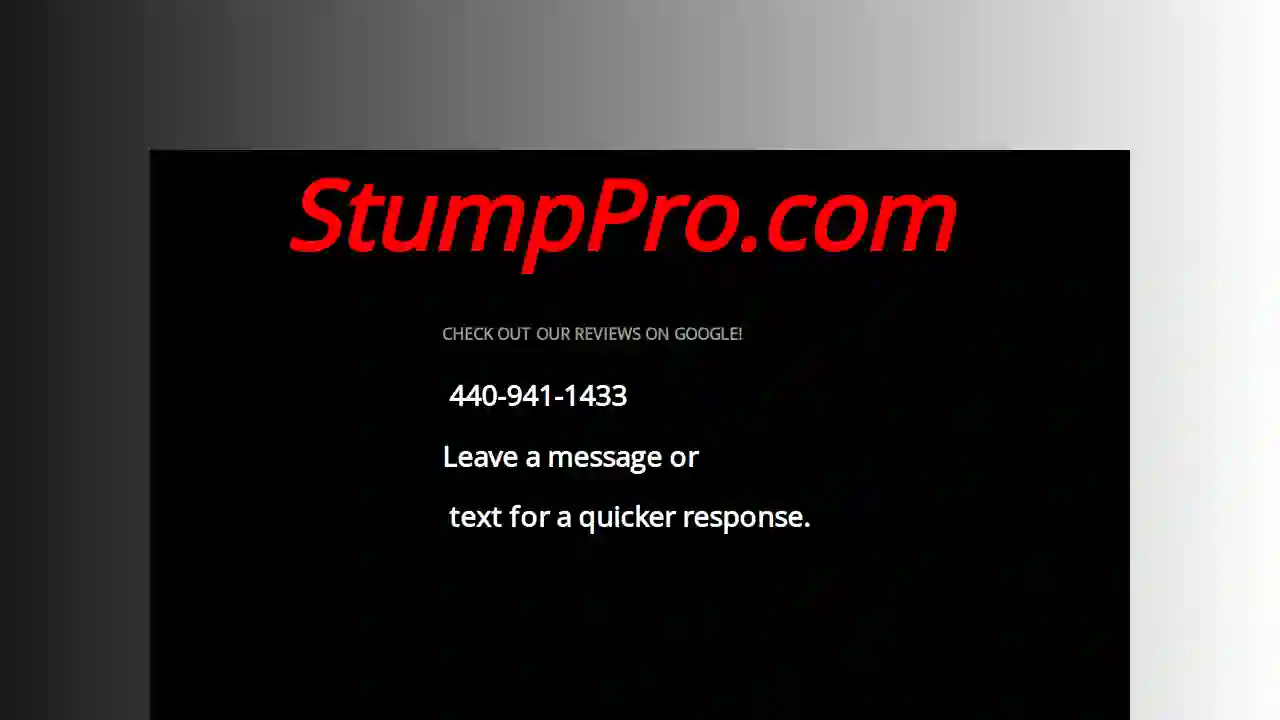 STUMP PRO llc