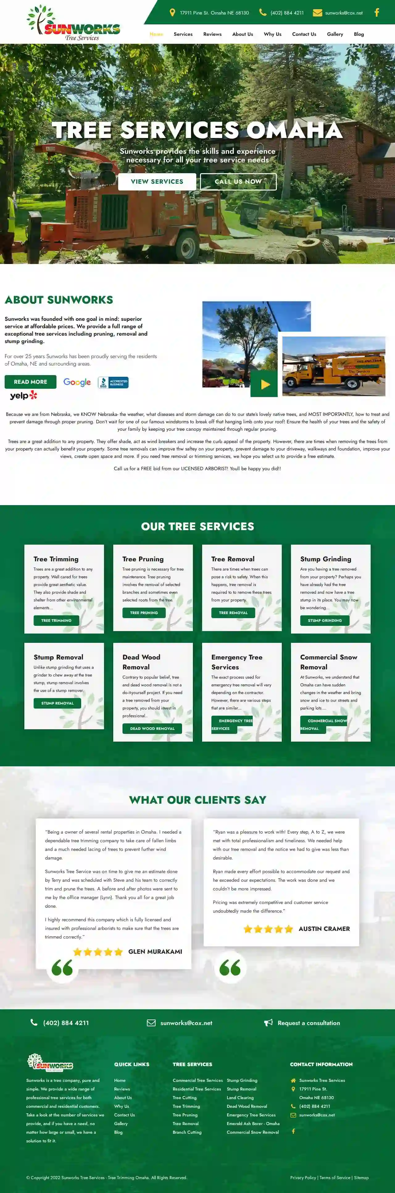 Sunworks Tree Services