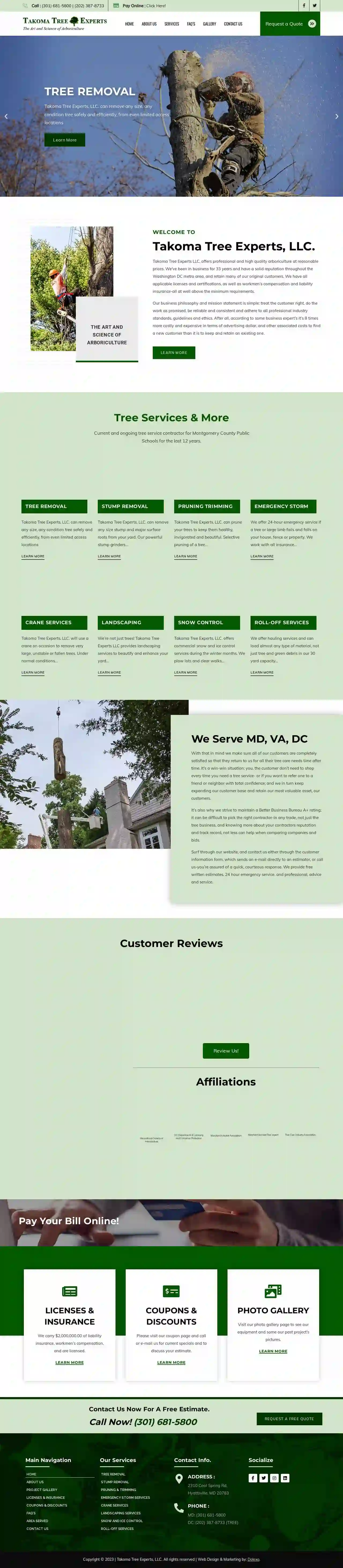 Takoma Tree Experts LLC.