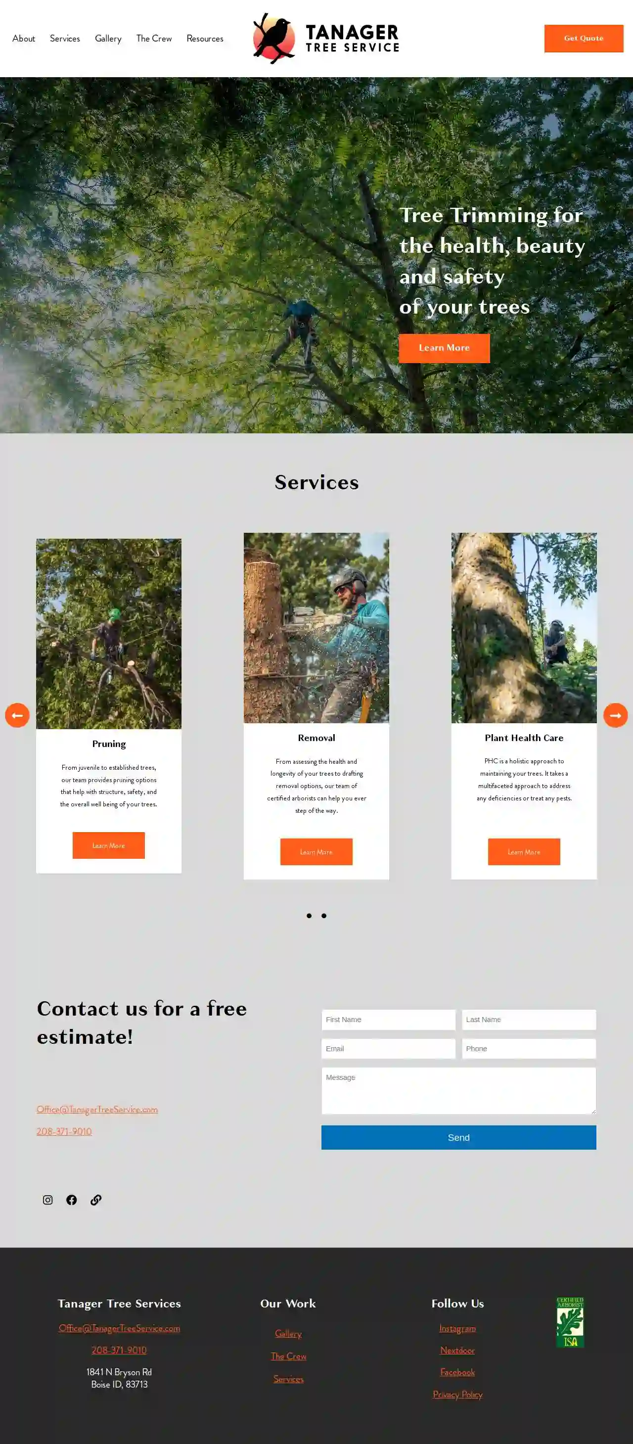 Tanager Tree Service