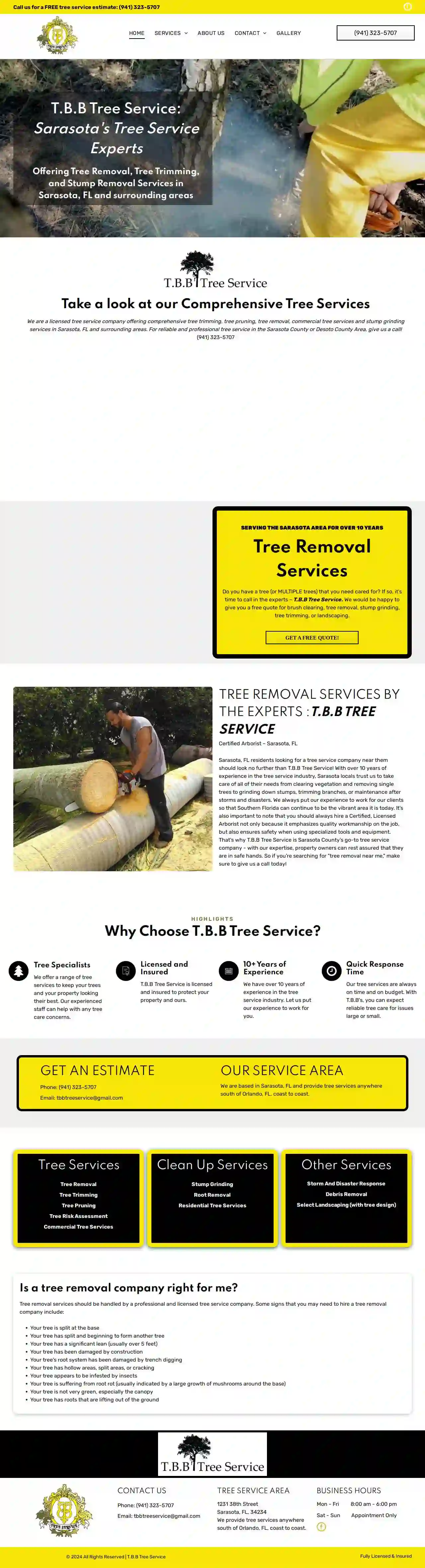 T.B.B Tree Service