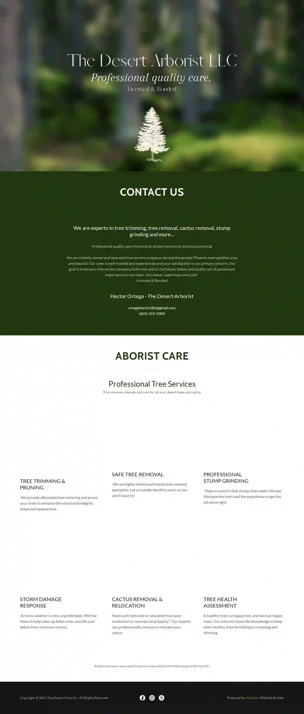 The Desert Arborist