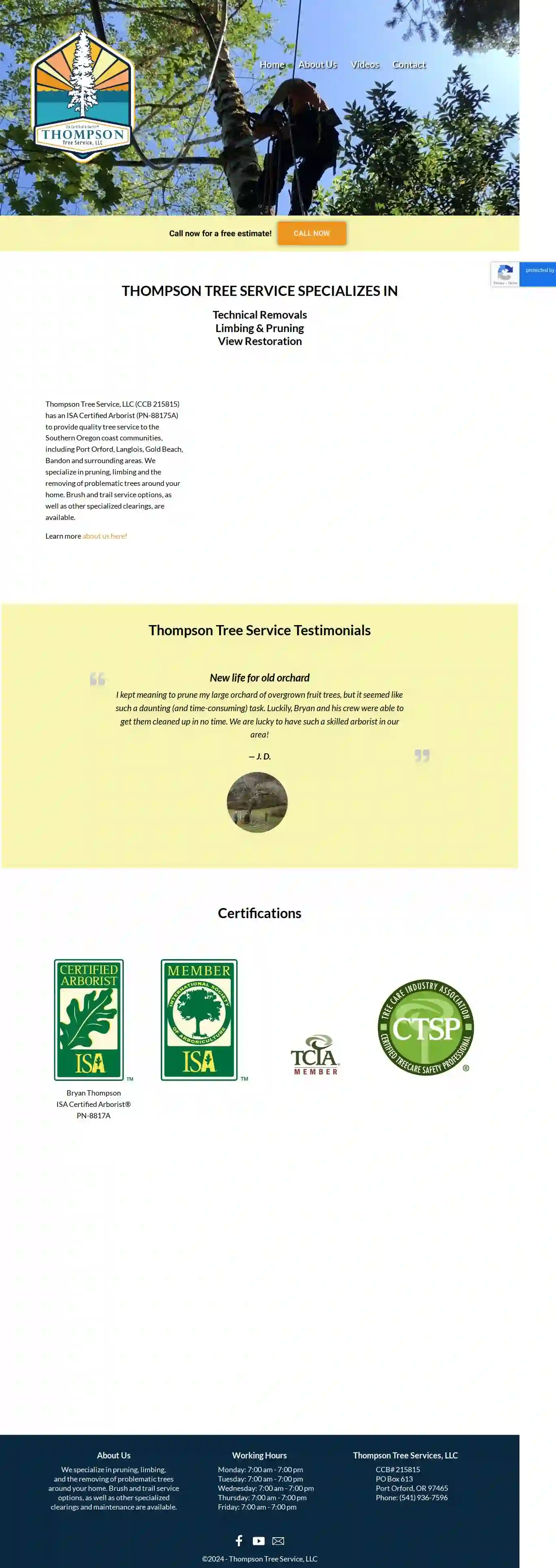 Thompson Tree Service LLC