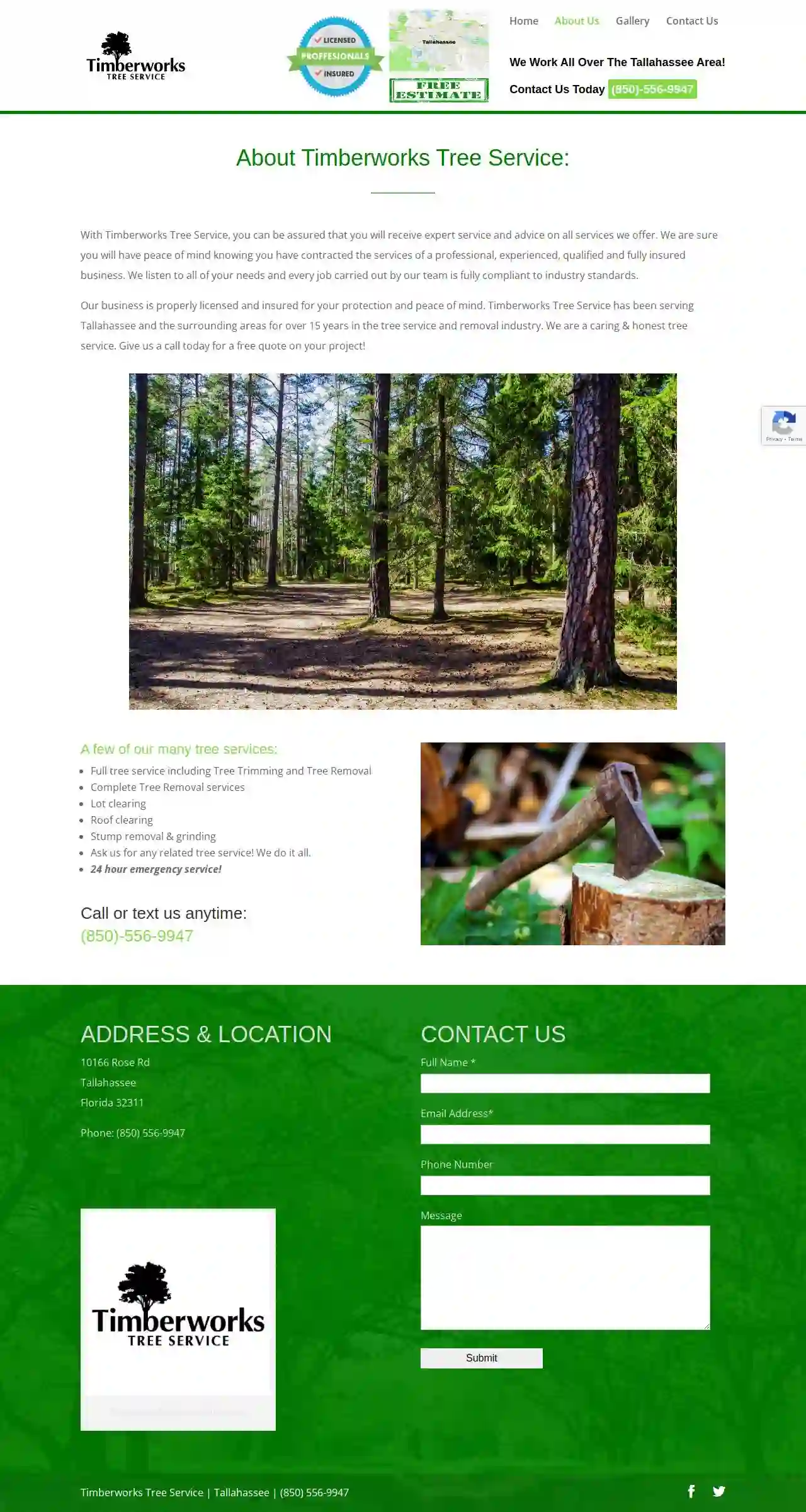 Timberworks Tree Service