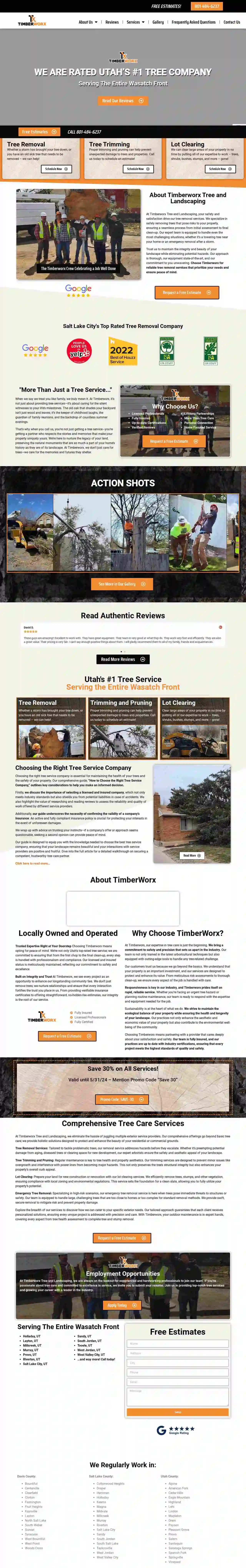 Timberworx Tree & Landscaping