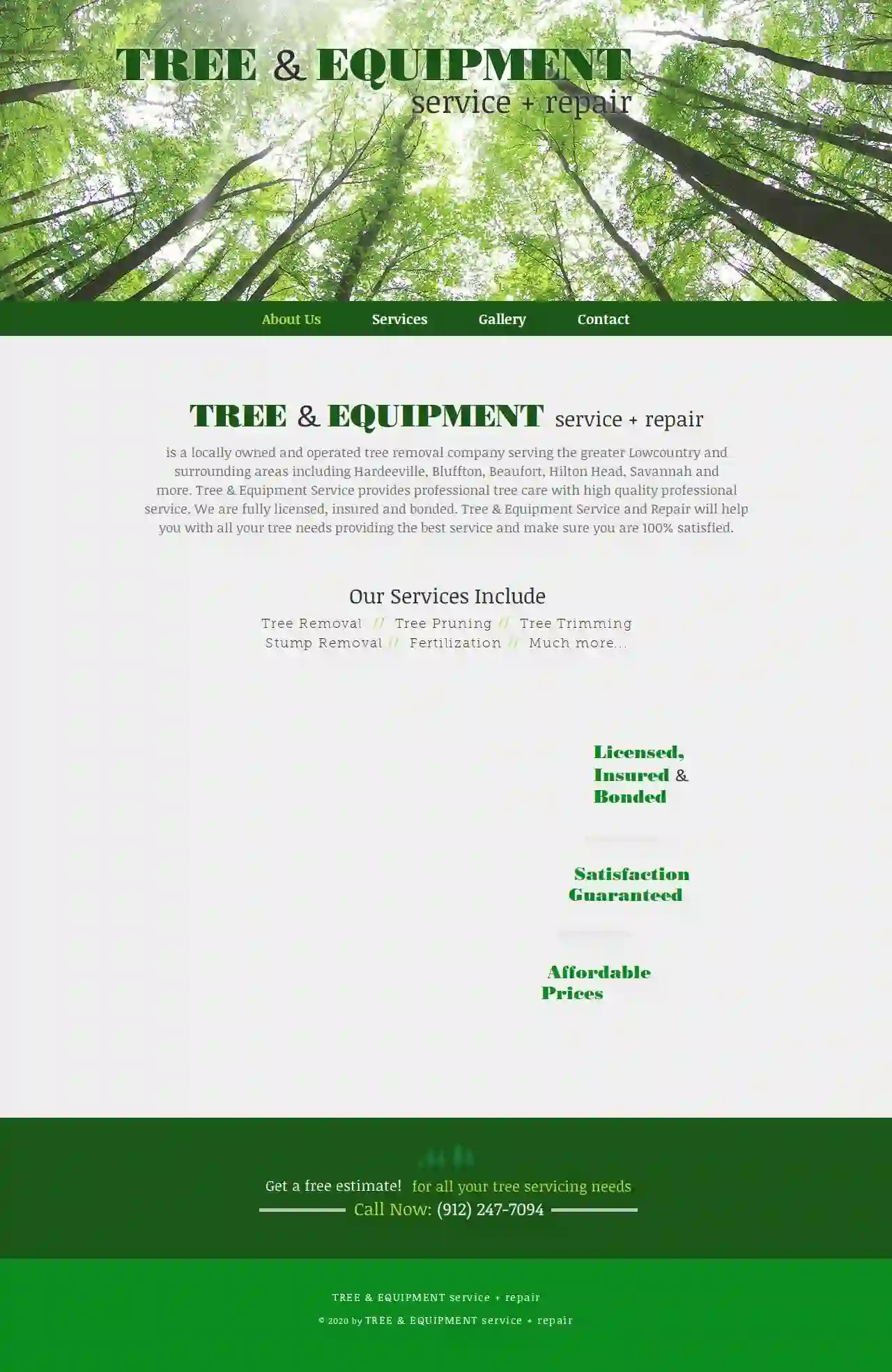 Tree & Equipment Service