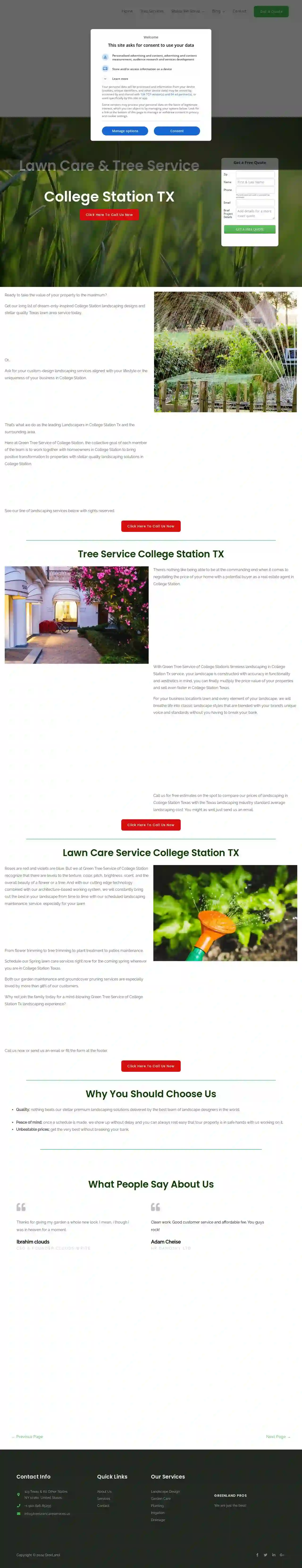 Green Tree Service of College Station