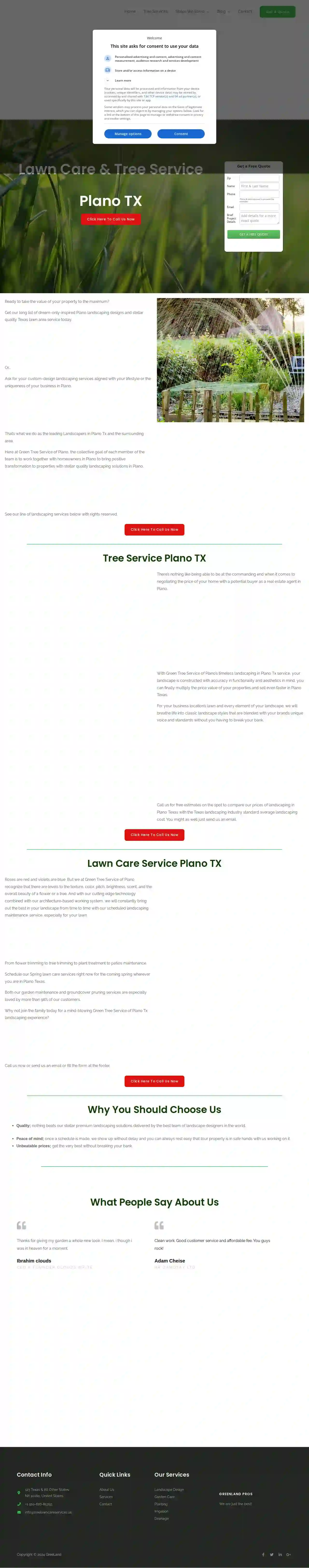 Green Tree Service of Plano