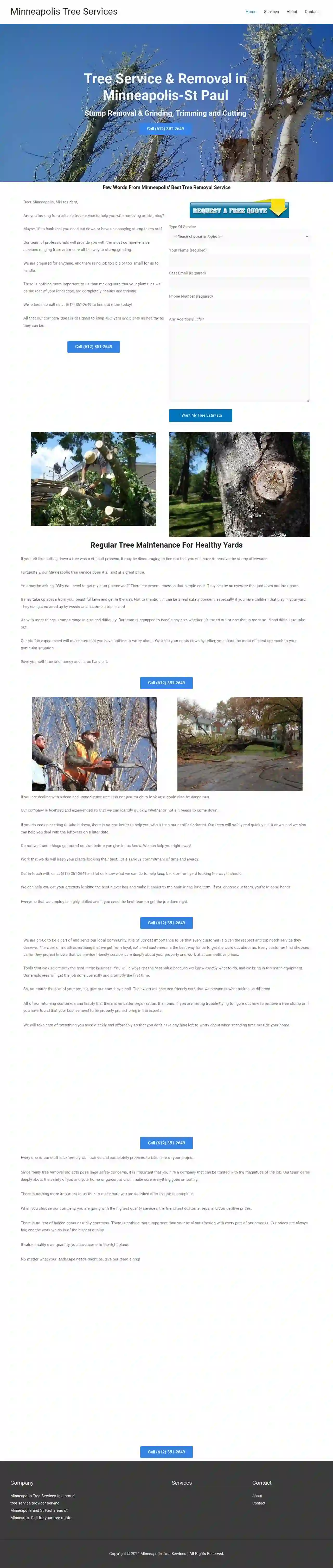 Minneapolis Tree Services