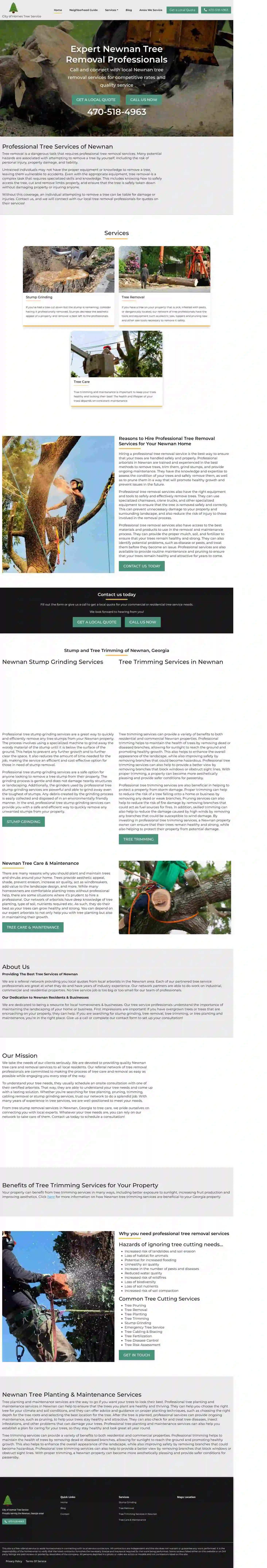 City of Homes Tree Service